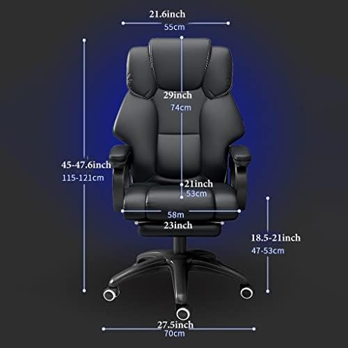Silla de Oficina Ejecutiva con Masaje y Respaldo Alto
