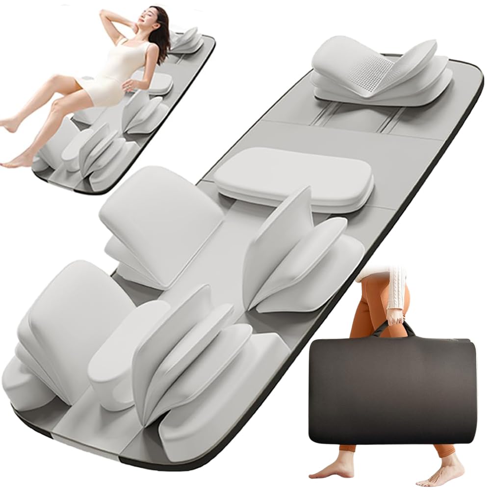 Estera de Masaje Ajustable con Almohadillas y Bolsas de Aire
