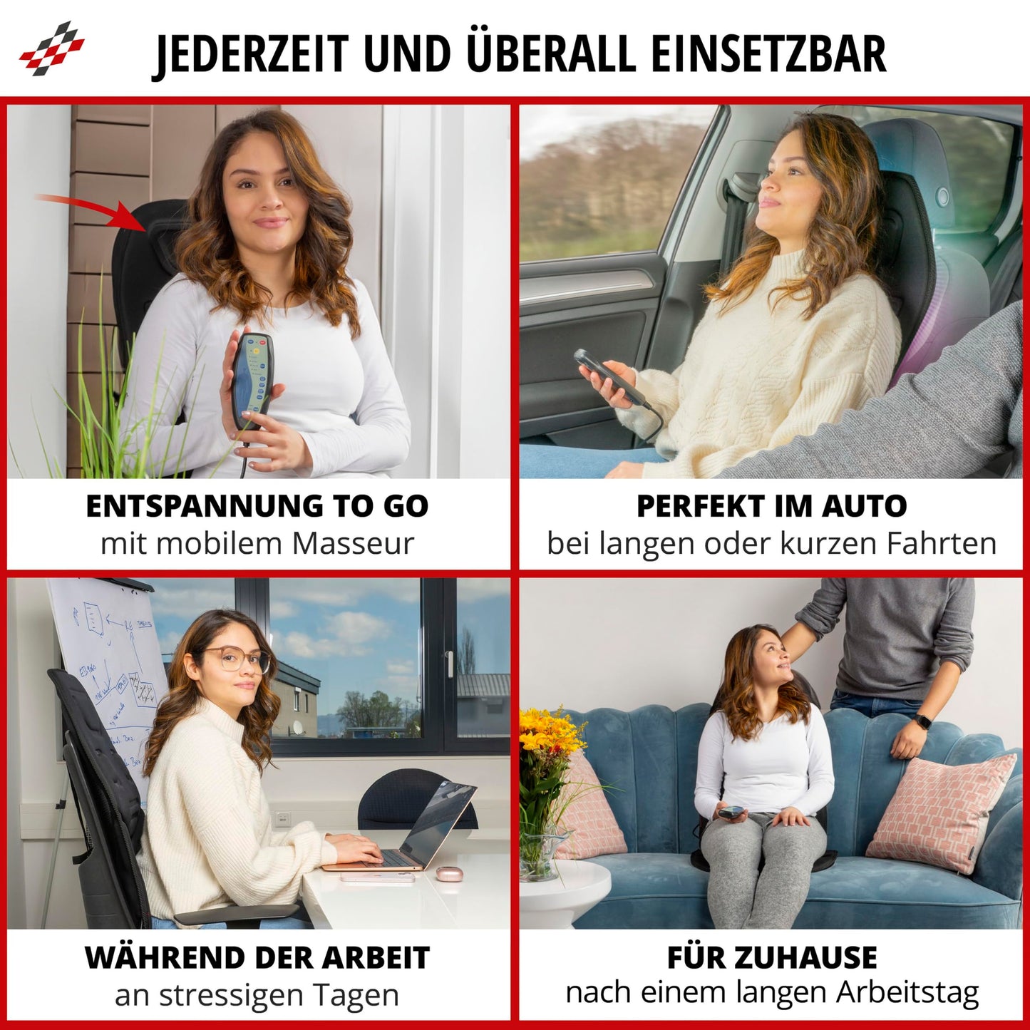 Funda de Masaje para Coche Walser Relax Drive