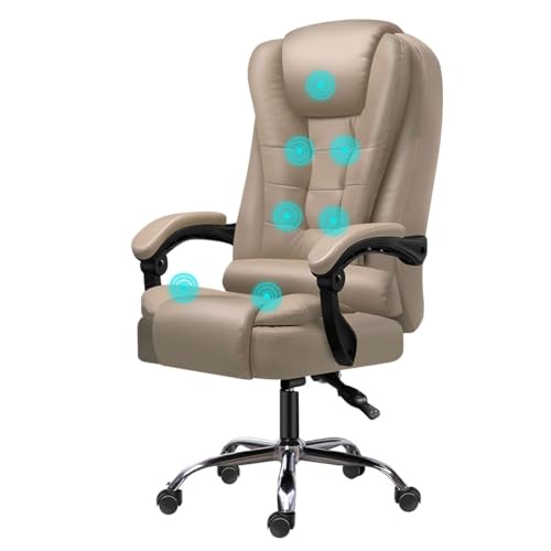 Silla de Oficina Ejecutiva con Masaje 7 Puntos y Ruedas