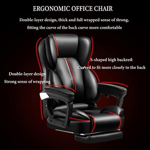 Silla de Oficina Ergonómica con Masaje y Reposapiés