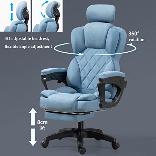 Silla Ejecutiva Ergonómica con Masaje, Calefacción y Almohada Lumbar