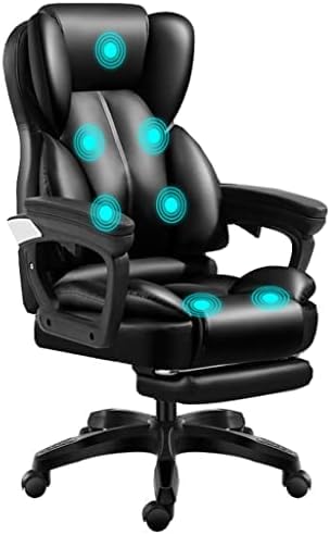 Silla de Oficina Ergonómica con Masaje y Reposapiés