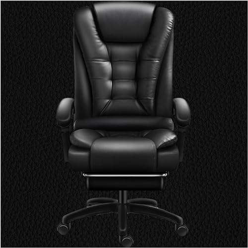 BODHIS Silla de Oficina Moderna con Reposapiés y Masaje