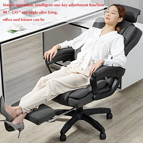 Silla Ejecutiva Ergonómica con Masaje, Calefacción y Almohada Lumbar