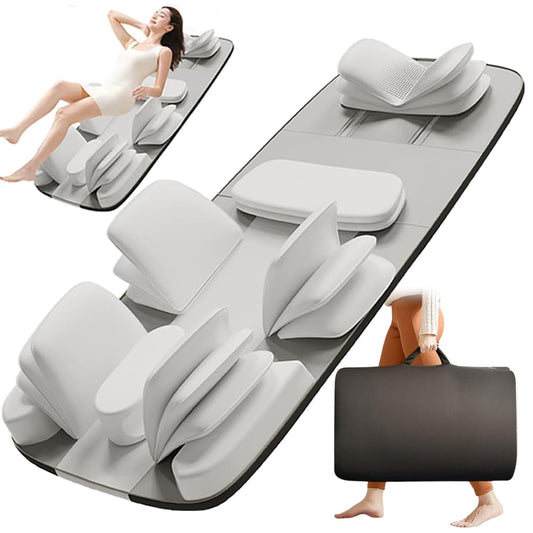 Estera de Masaje Ajustable con Almohadillas y Bolsas de Aire
