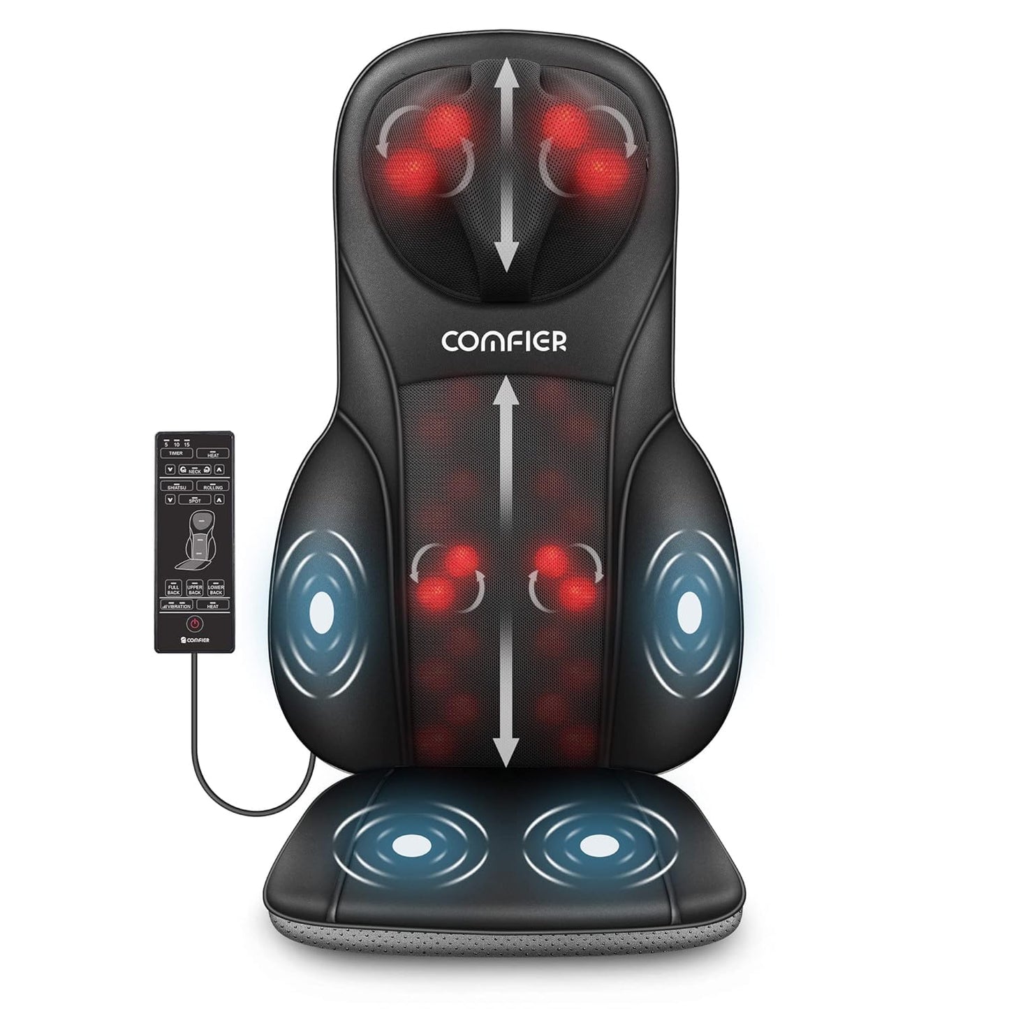 Almohadilla de Masaje COMFIER Shiatsu de Tejido Profundo