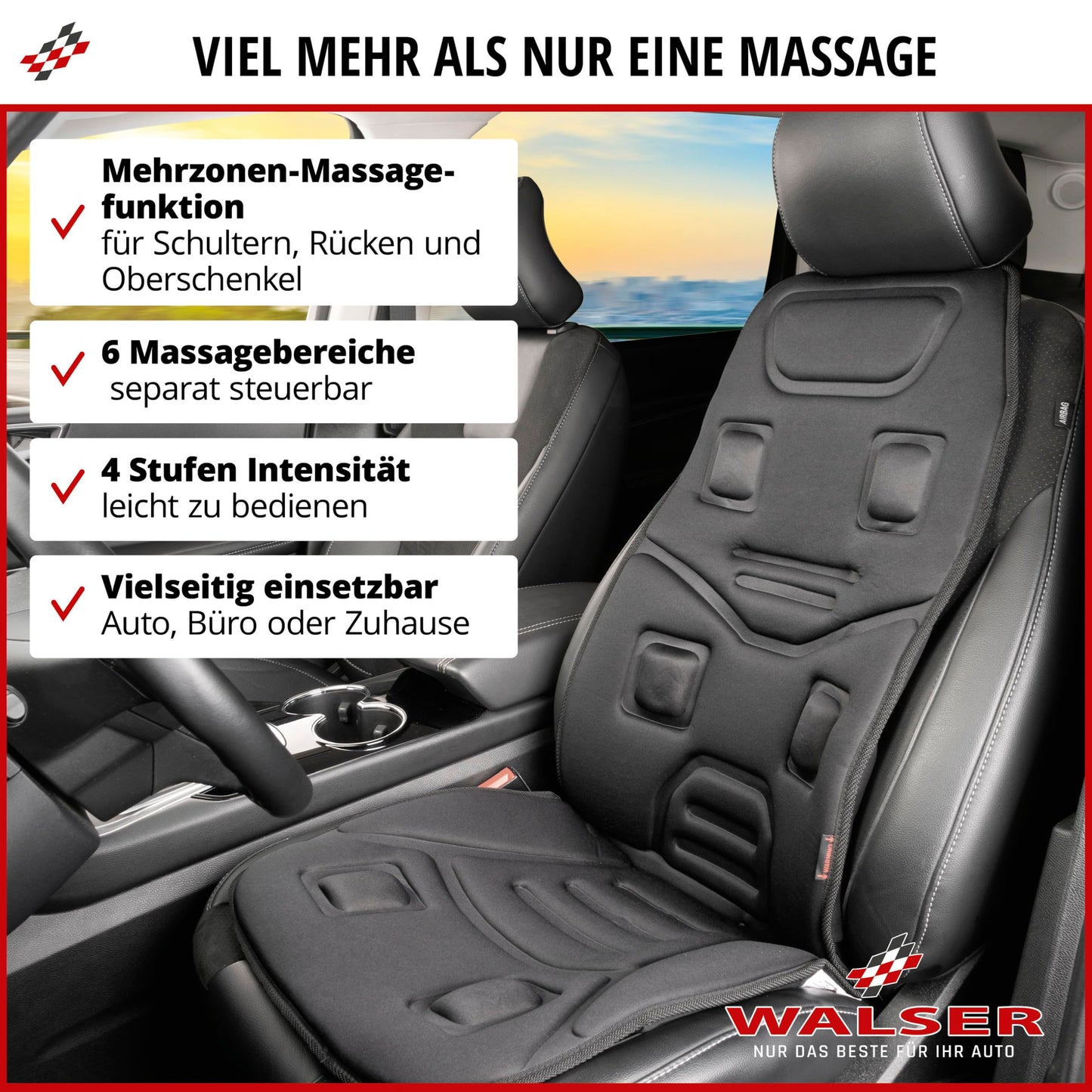 Funda de Masaje para Coche Walser Relax Drive