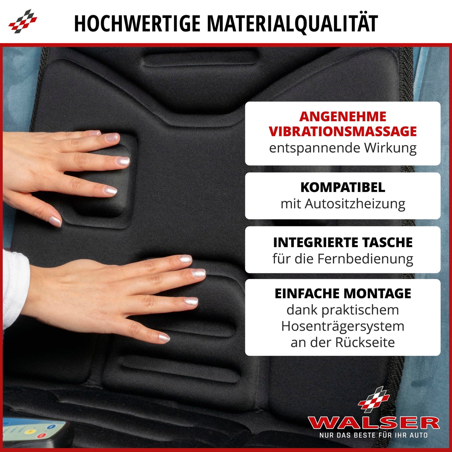Funda de Masaje para Coche Walser Relax Drive